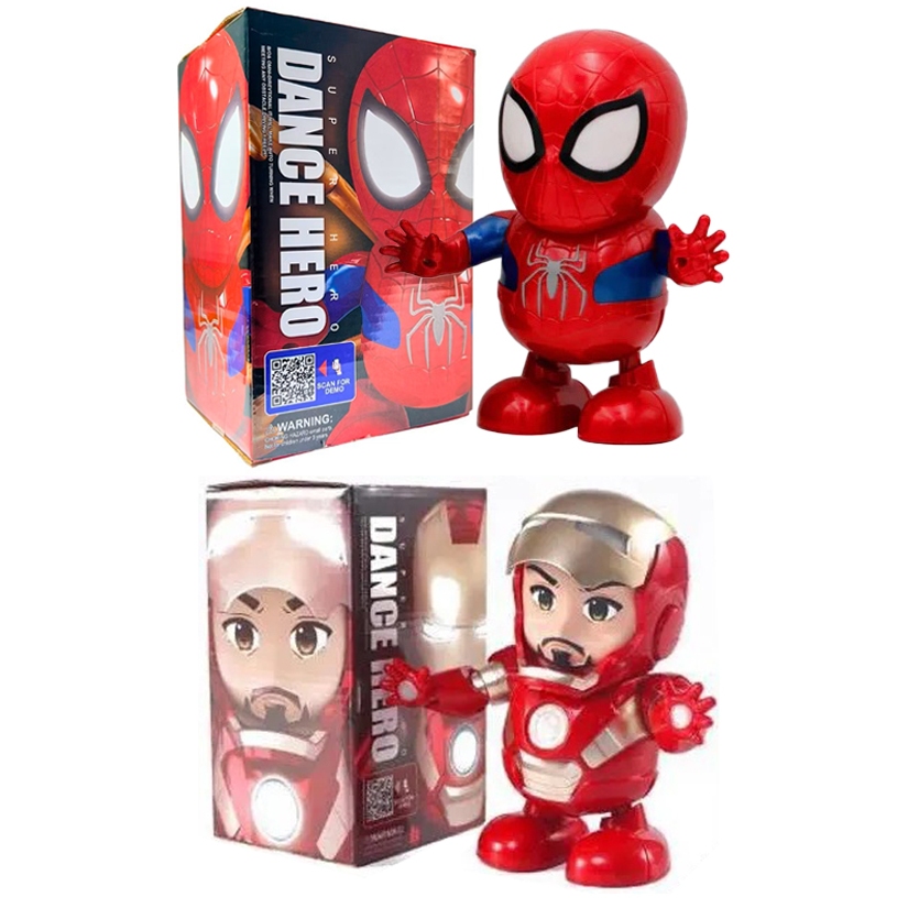 Robô Dançarino Super Herói Musical
